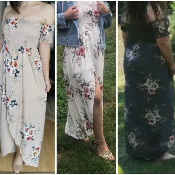 NWT size S-5XL FLORAL MAXI DRESS - Picture 8 of 10